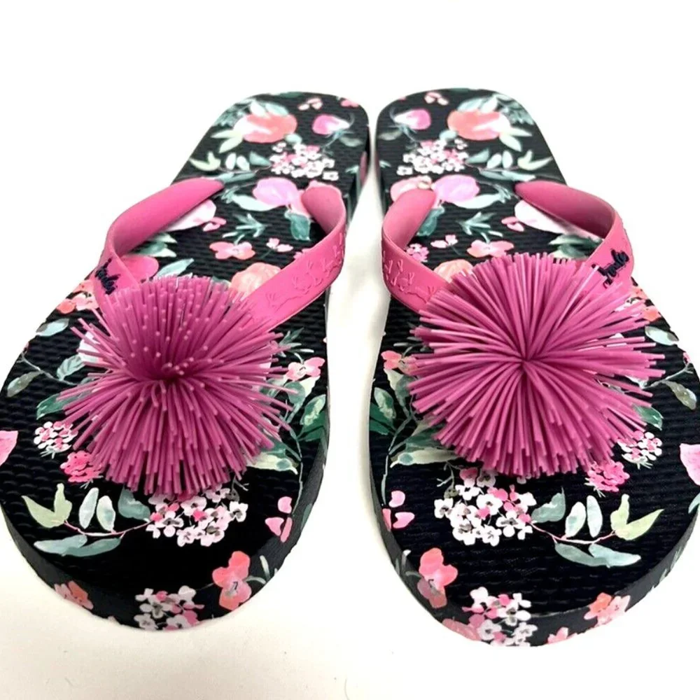 Joules Girls Flip Flop Sandal Size 4 M Big Kid